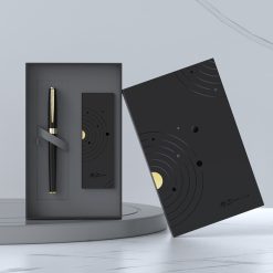 Bộ quà tặng bút Picasso Thiên Văn - Bút 717 RB cài vàng, 3 ruột bút