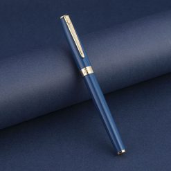 Bút Picasso 717 RBL Bút ký dạ bi xanh cài vàng